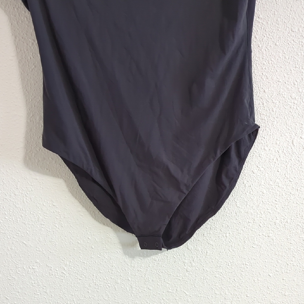 SKIMS FITS EVERYBODY T-SHIRT BODYSUIT - Black - Size XL - Picture 5 of 9